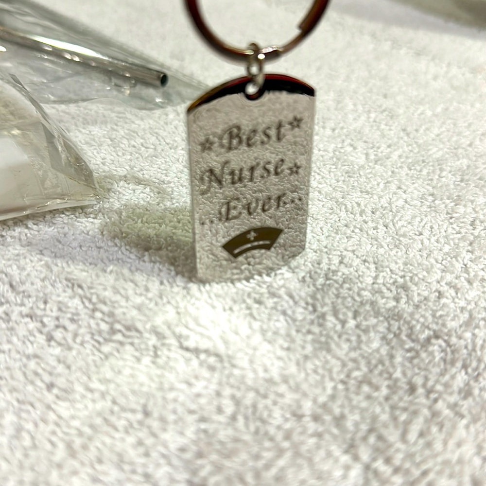 Best Nurse Ever keychain